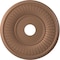 Ekena Millwork Berkshire Thermoformed PVC Ceiling Medallion Fits Canopies up to 8 3/8-in., Aged Copper CMP19BECAC - alternate 1